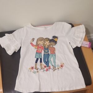 Tommy Bahama Kids' White Graphic Tee